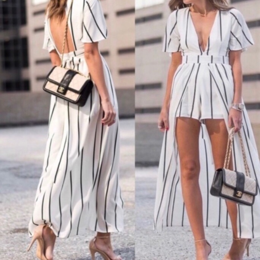 Crystal Doll Romper with Train